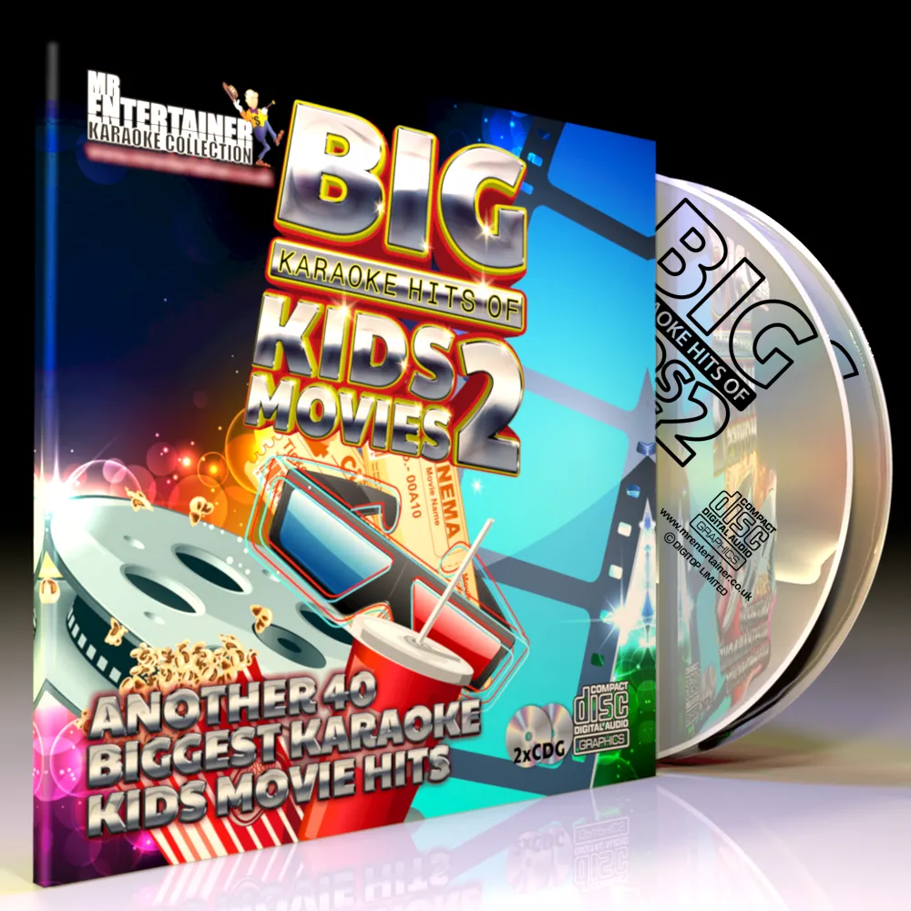 Mr Entertainer Big Karaoke Hits of Kids Movies Vol. 2