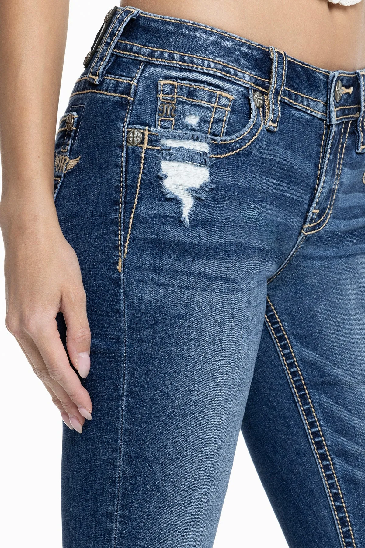 Noa Jane Cropped Skinny Jeans