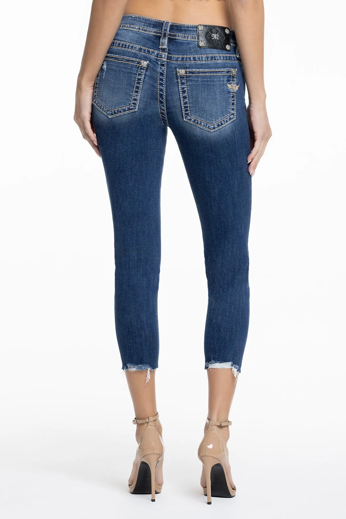 Noa Jane Cropped Skinny Jeans