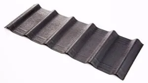 Onduline Onduvilla Bitumen Roof Tiles 1.06m x 0.4m - Pack of 7 (Black)