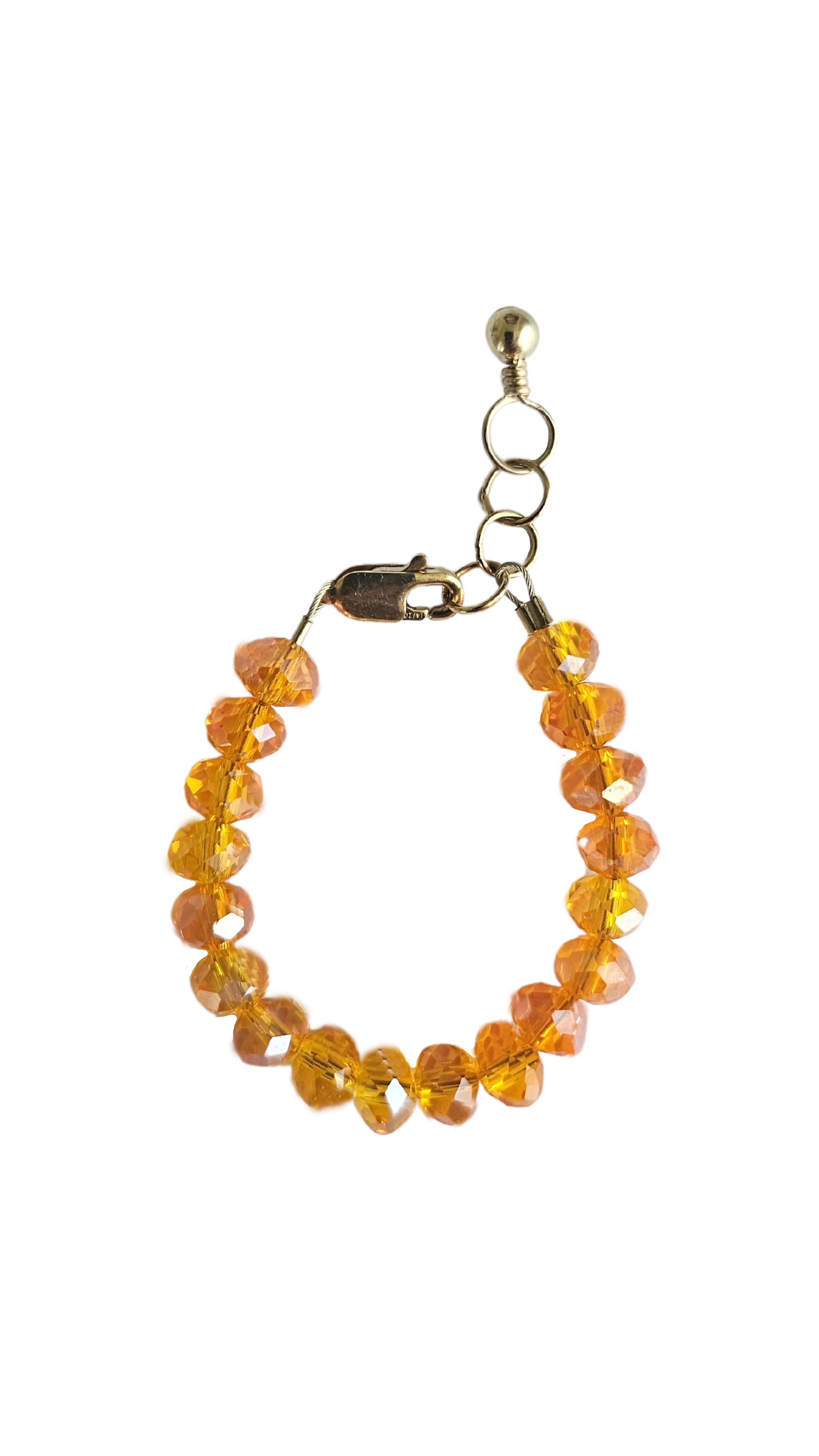 Orange Dream Bracelet (6MM Beads)