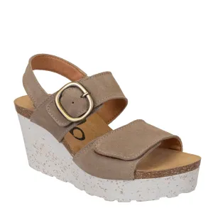 OTBT - PEASANT in GREIGE Wedge Sandals