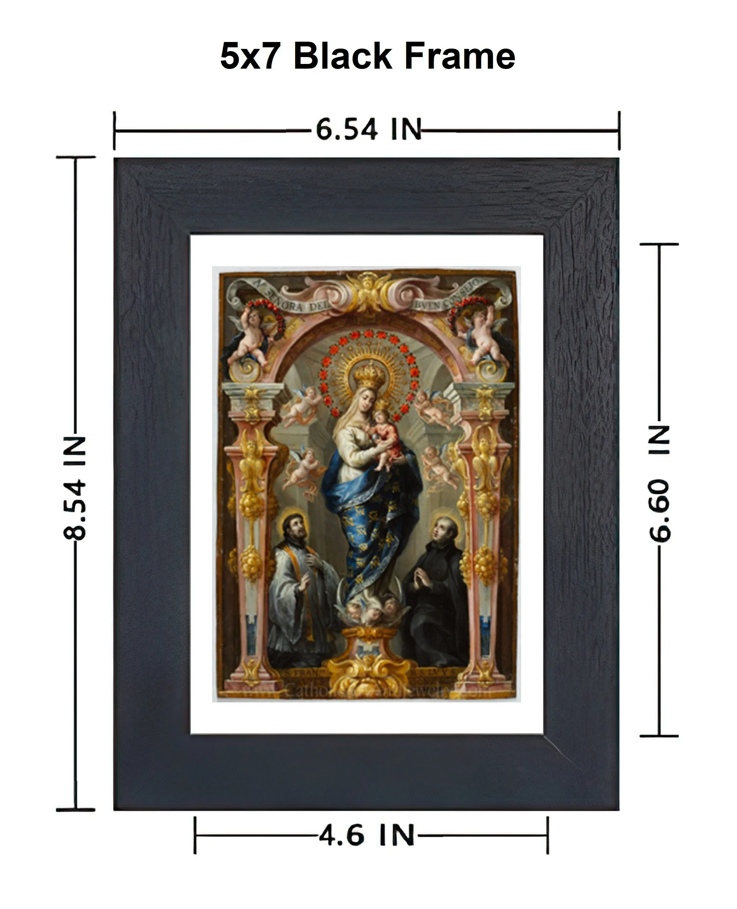 Our Lady of Good Counsel – Bartolome Perez – Catholic Art Print – Archival Quality – Catholic Gift