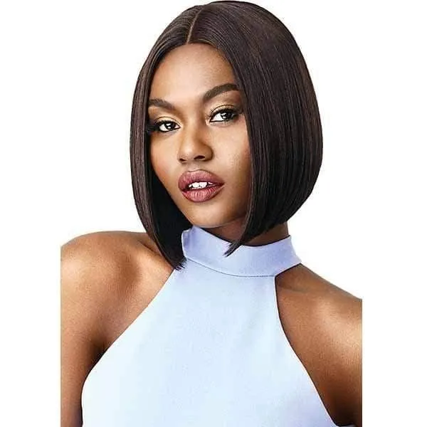 Outre Blunt Cut Swiss Lace I-Part Lace Front Wig - AMA