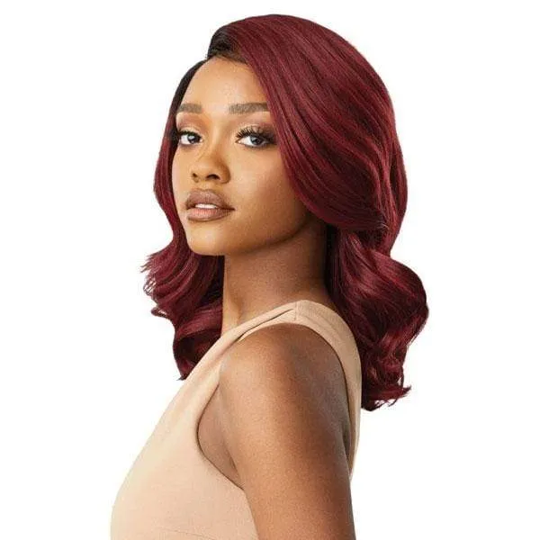 Outre Synthetic 5" Deep L-Part Swiss Lace Front Wig - DAVITA