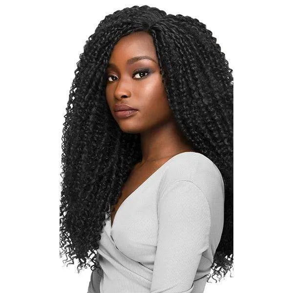 Outre Synthetic Brazilian Boutique Lace Front Wig - CURLY