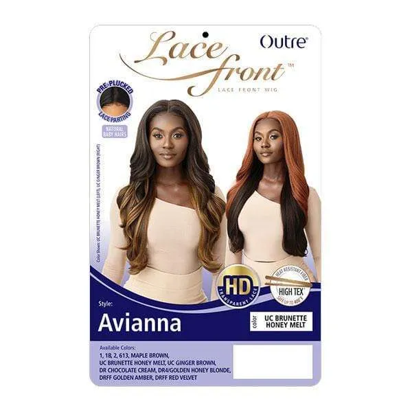 Outre Synthetic Swiss HD Lace Front Wig - AVIANNA
