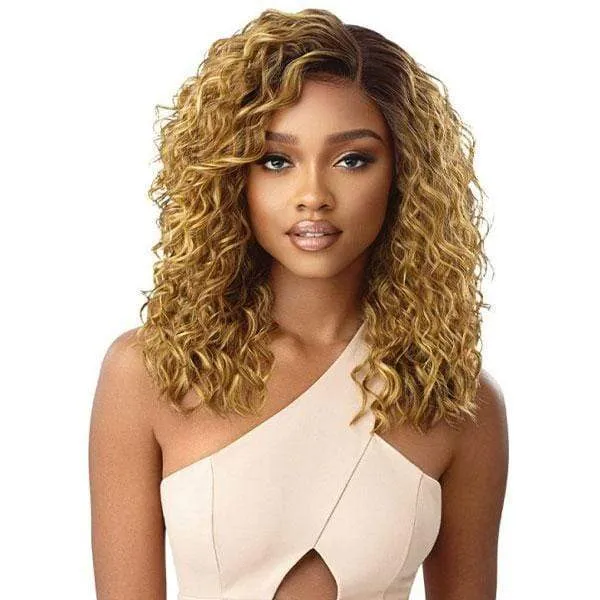 Outre Synthetic Swiss HD Lace Front Wig - TEAGAN