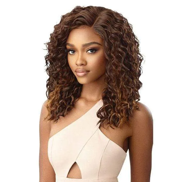 Outre Synthetic Swiss HD Lace Front Wig - TEAGAN
