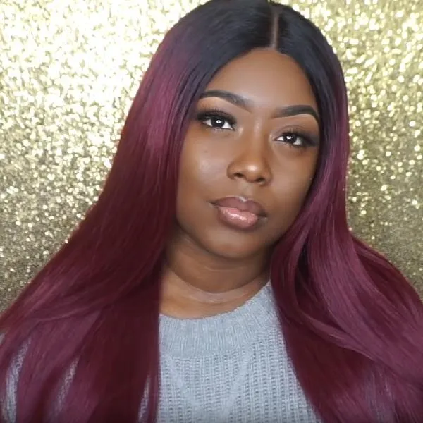 Outre Synthetic Swiss Lace Front Wig - PENELOPE