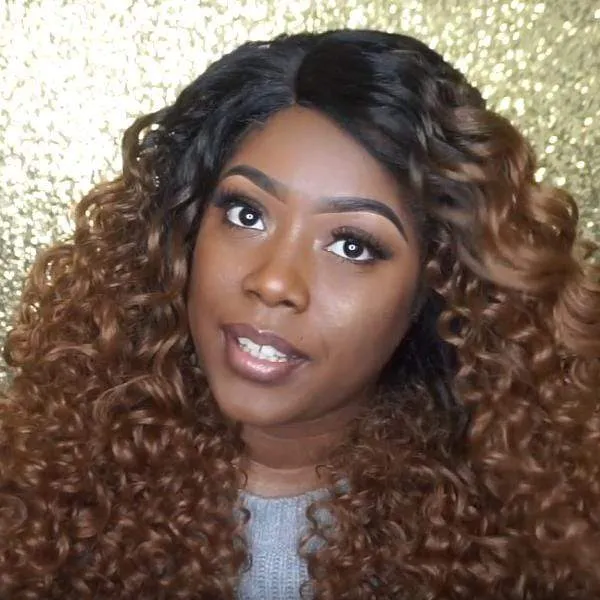Outre Synthetic Swiss Lace Front Wig - SYMONE