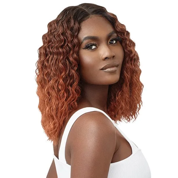 Outre Synthetic Swiss Wet & Wavy Lace Front Wig - MARBELLA