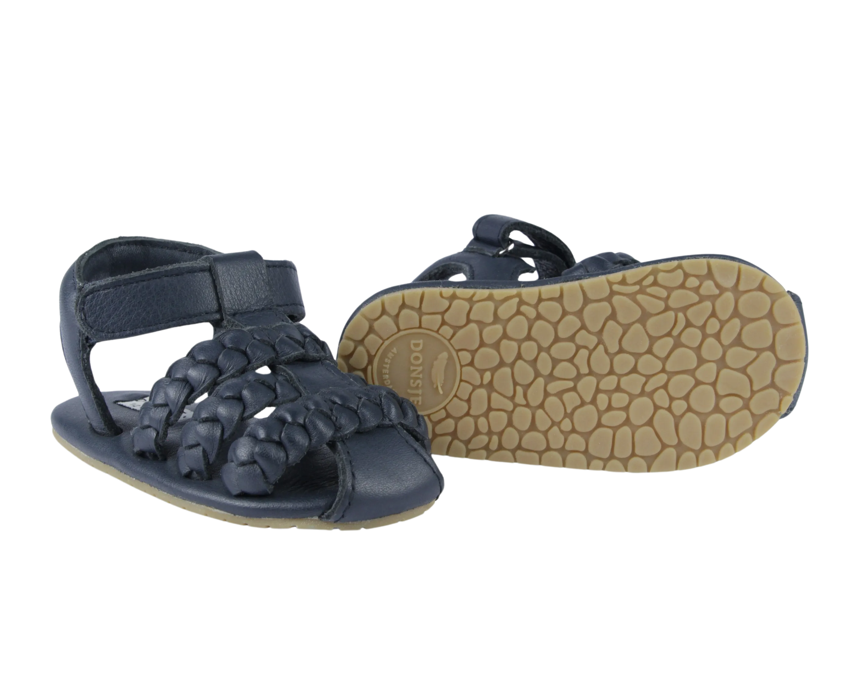 Pam Sandals | Navy Leather