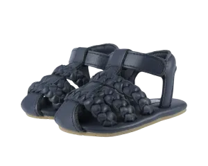 Pam Sandals | Navy Leather