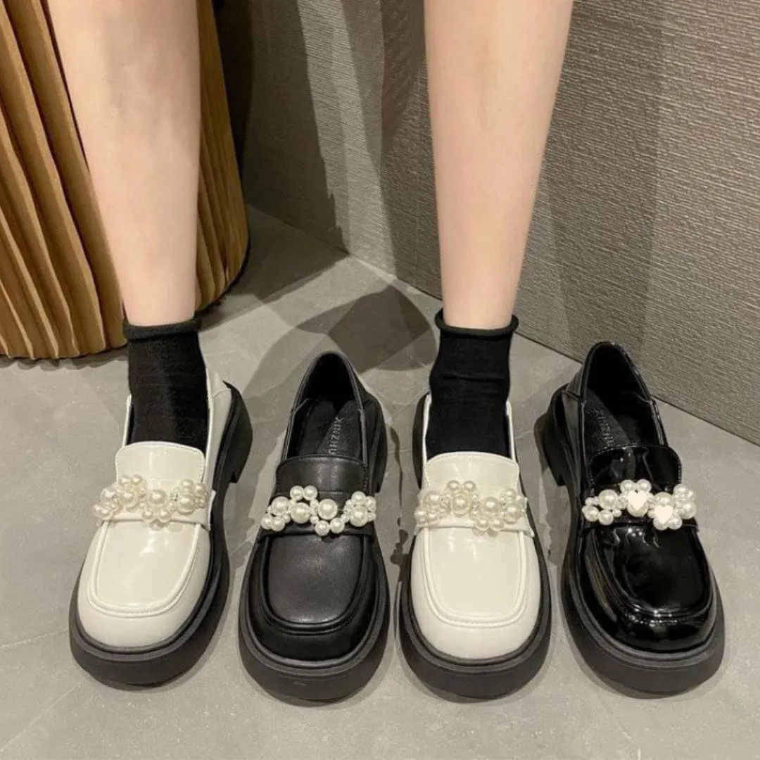 pearl platform loafers lf2930