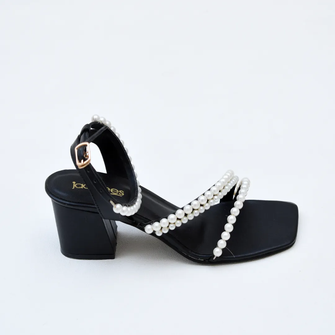 Pearl Stride Heels Black