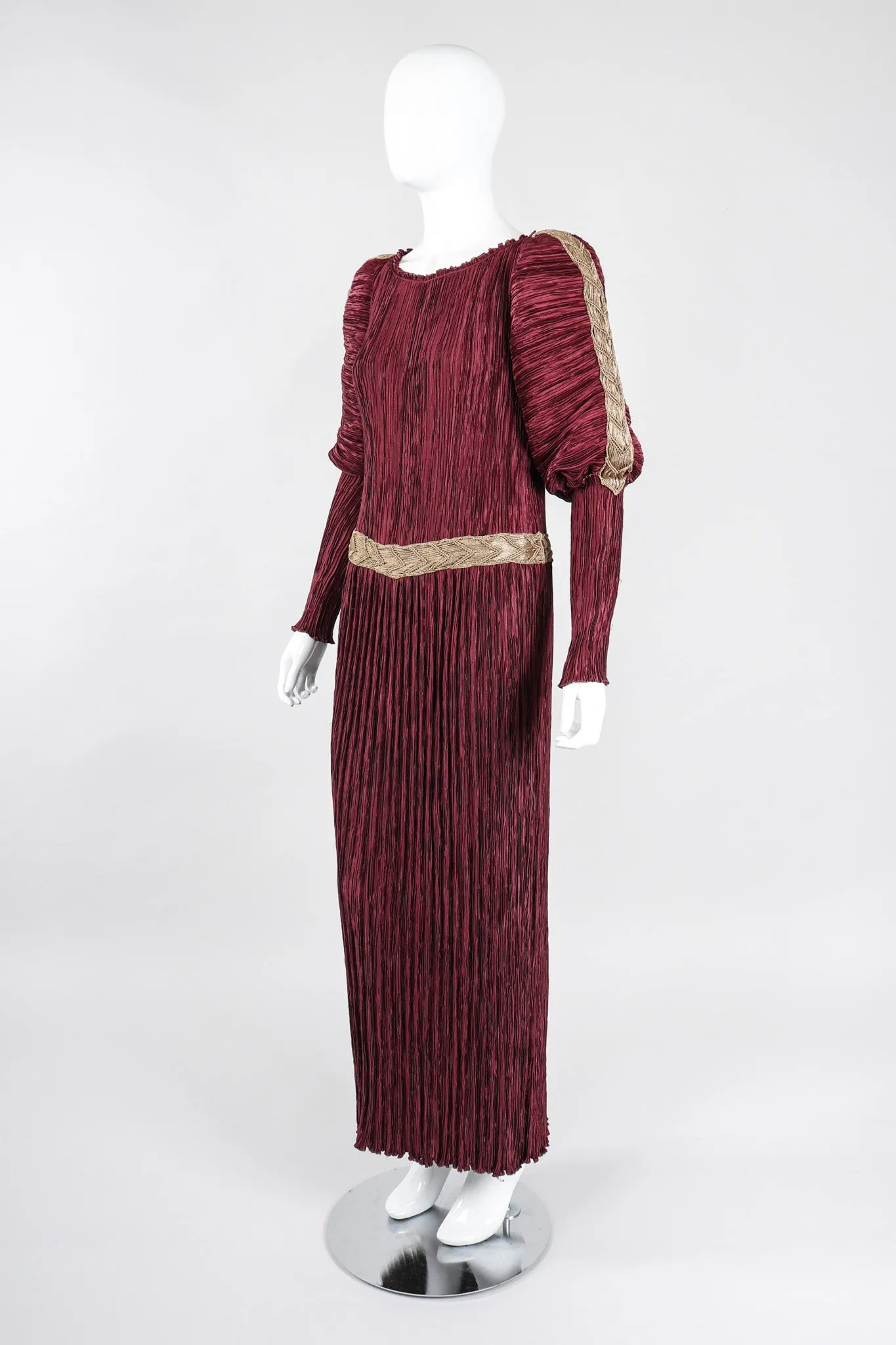 Pleated Juliet Gown