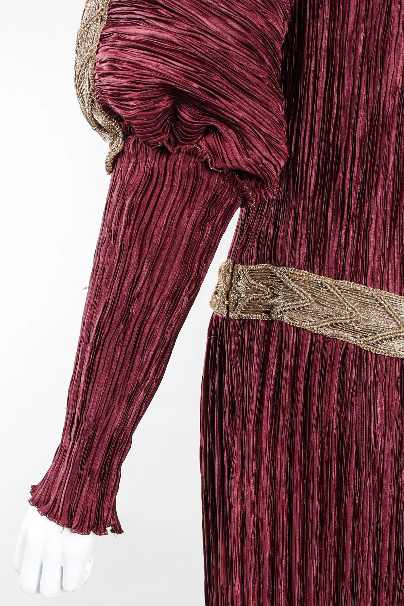 Pleated Juliet Gown