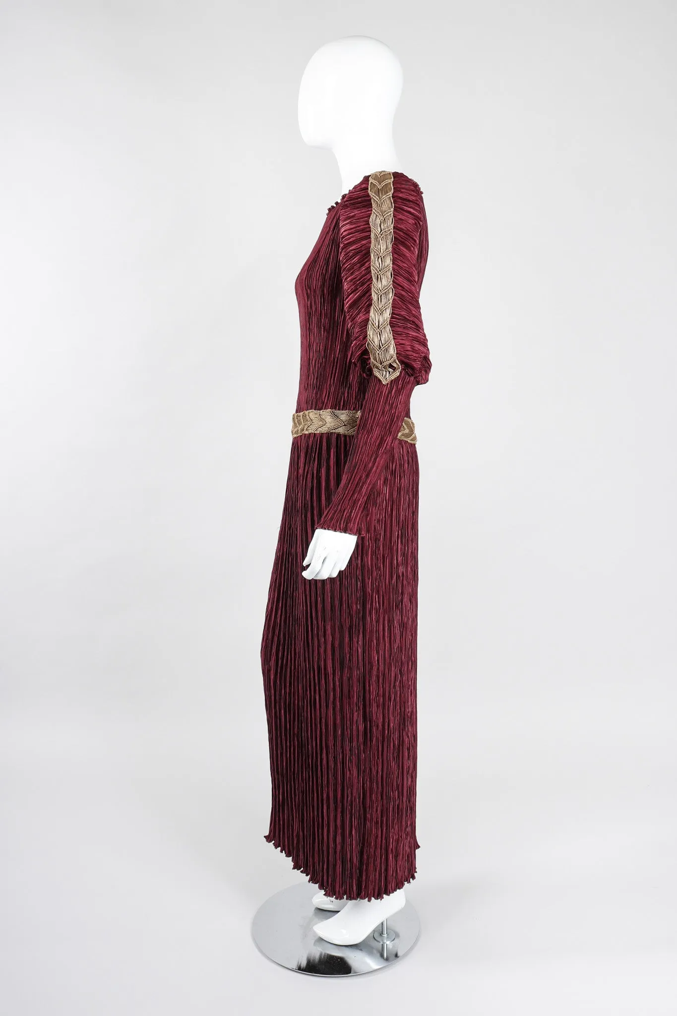 Pleated Juliet Gown
