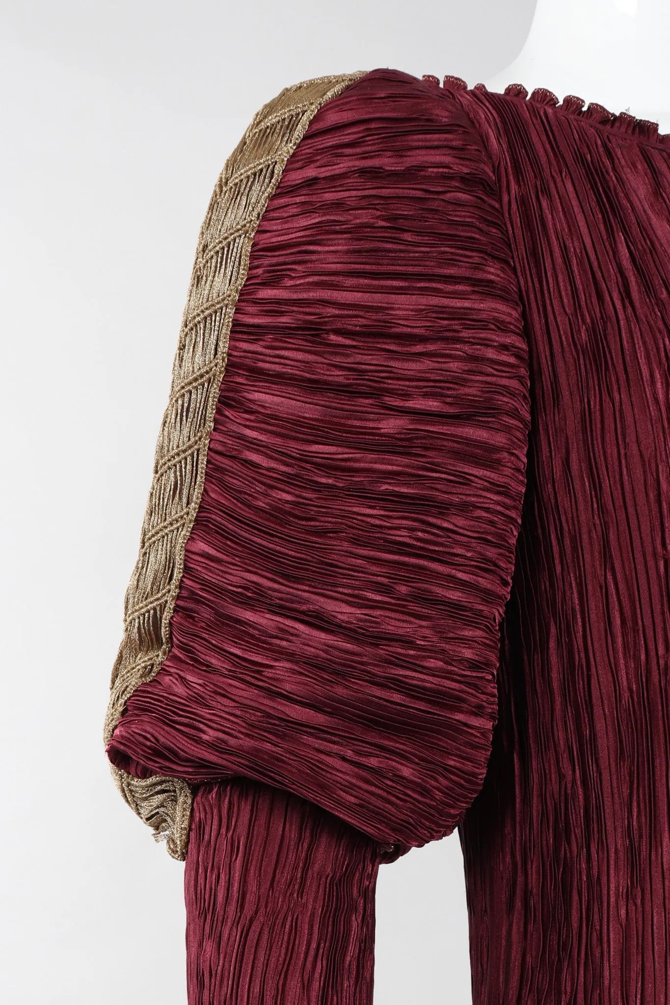 Pleated Juliet Gown