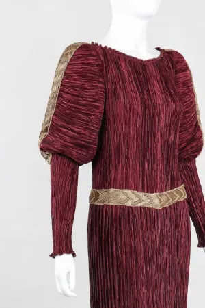 Pleated Juliet Gown