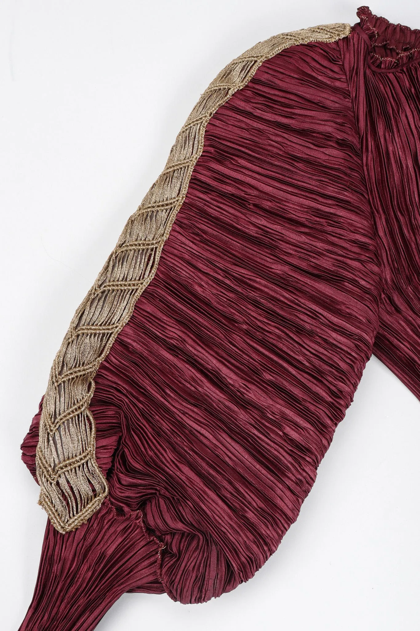 Pleated Juliet Gown