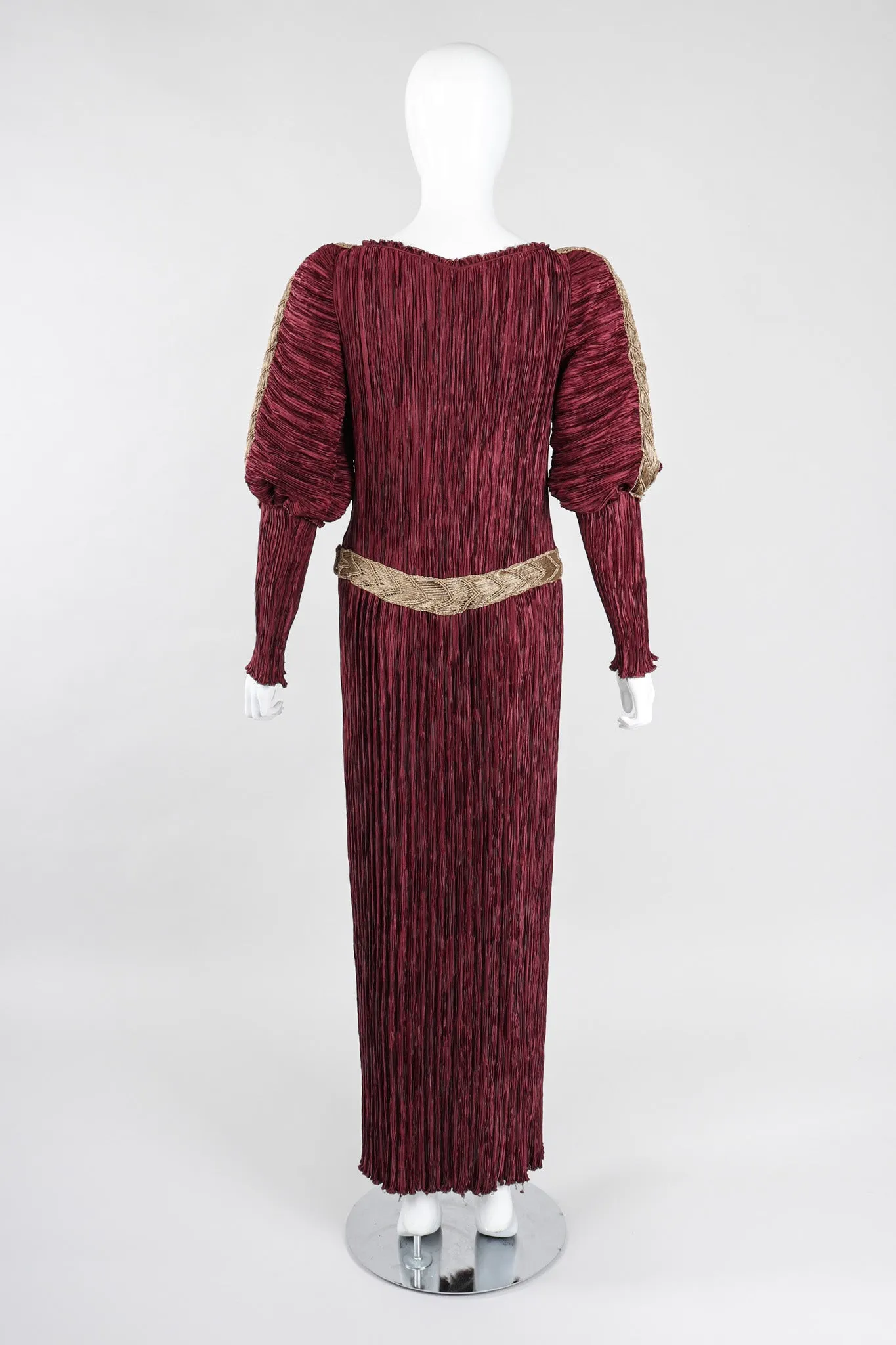 Pleated Juliet Gown