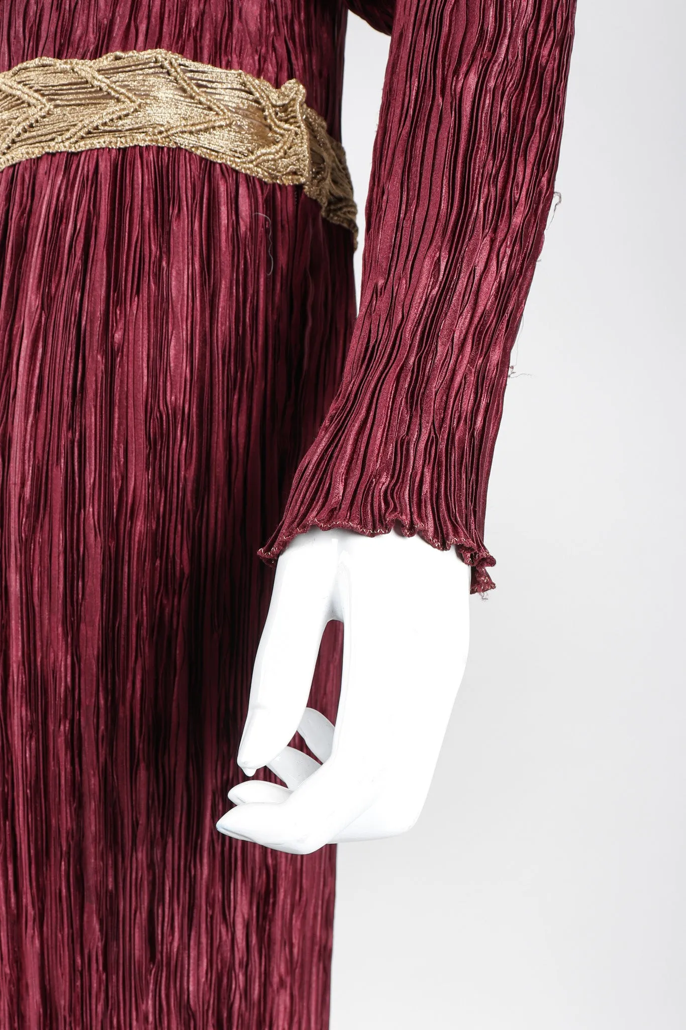 Pleated Juliet Gown