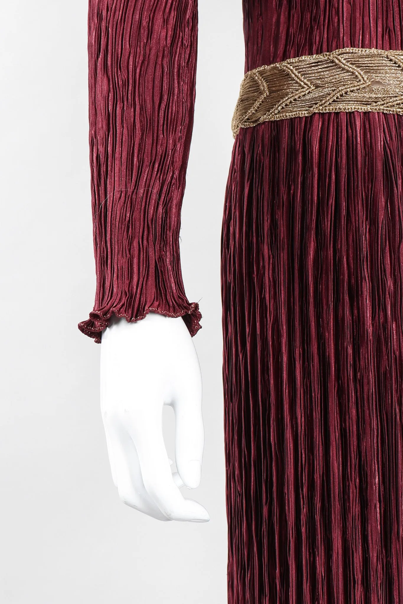Pleated Juliet Gown