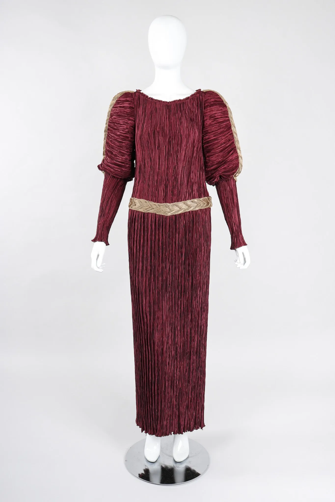 Pleated Juliet Gown