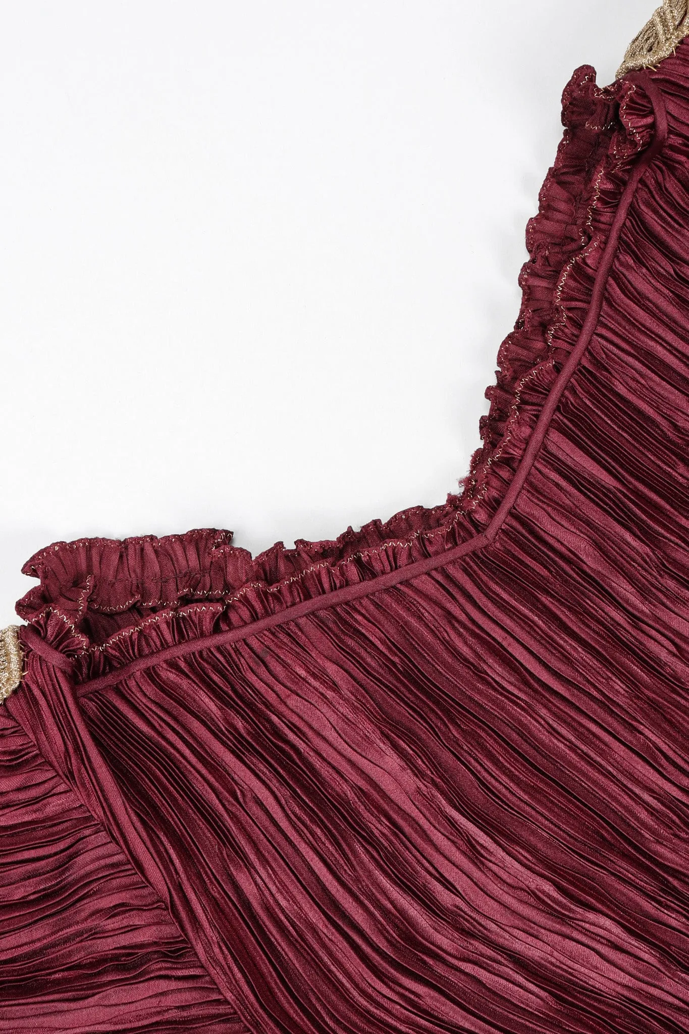 Pleated Juliet Gown