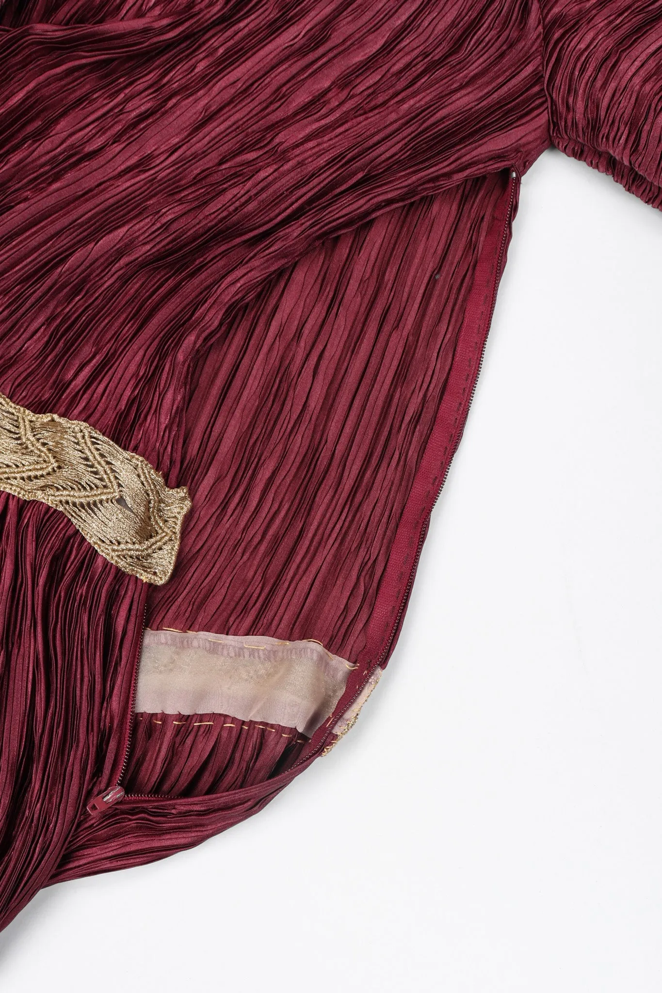 Pleated Juliet Gown