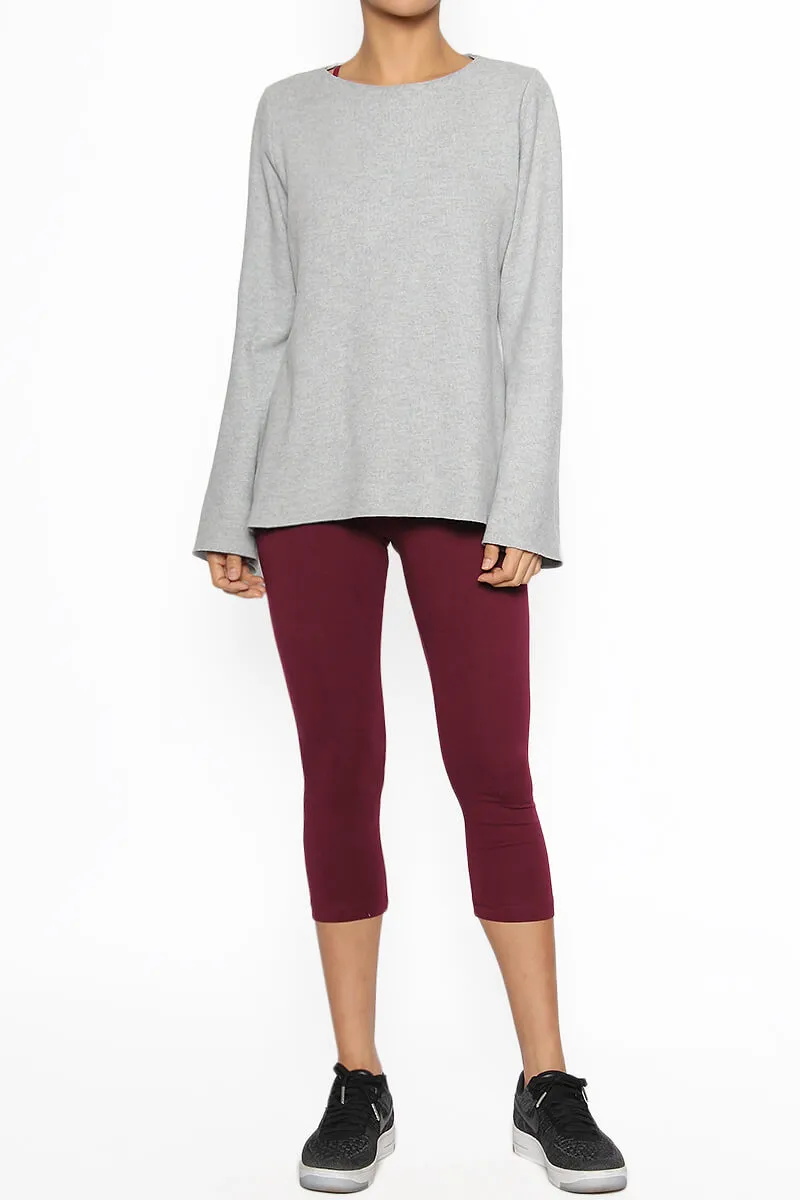 Pliner Cotton Capri Leggings