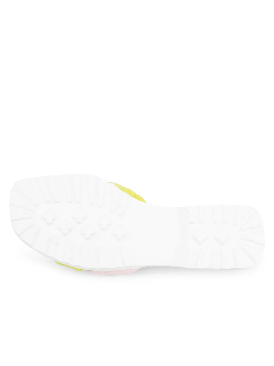Pop Criss-Cross Lug Sole Sandal