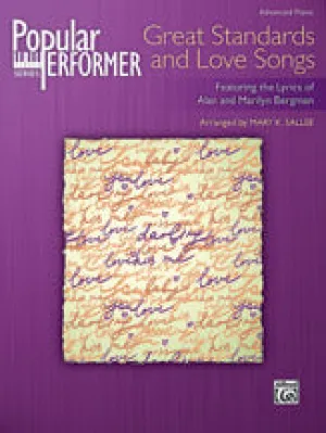 Popular Performer: Great Standards and Love Songs