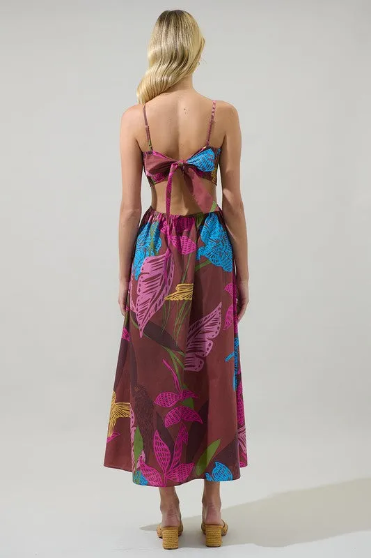 Prise Floral Midi Dress FINAL SALE