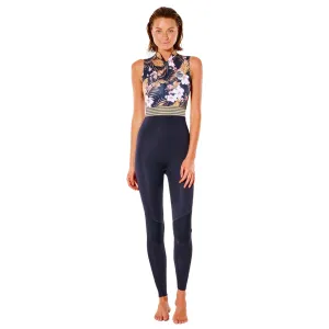 Rip Curl Womens G Bomb 1.5mm Long Jane Wetsuit  - Black/Gold
