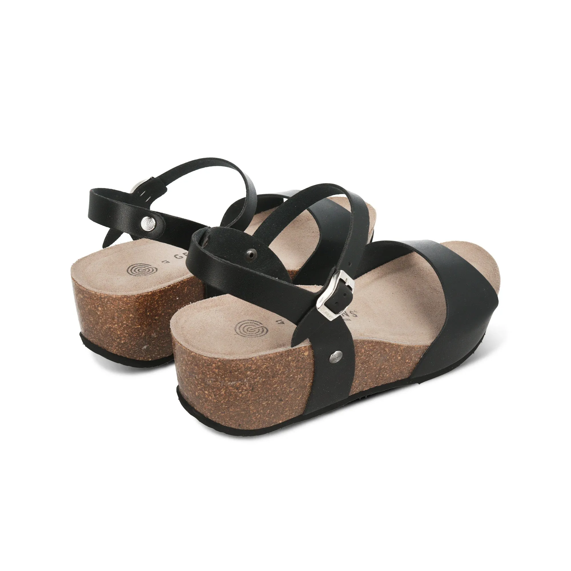 Riviera Black Sandal