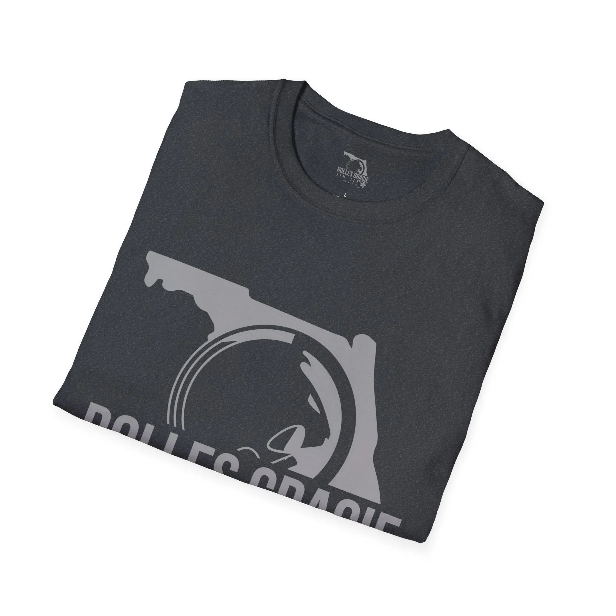 Rolles Gracie Lake Mary Jiu-Jitsu Unisex Softstyle T-Shirt