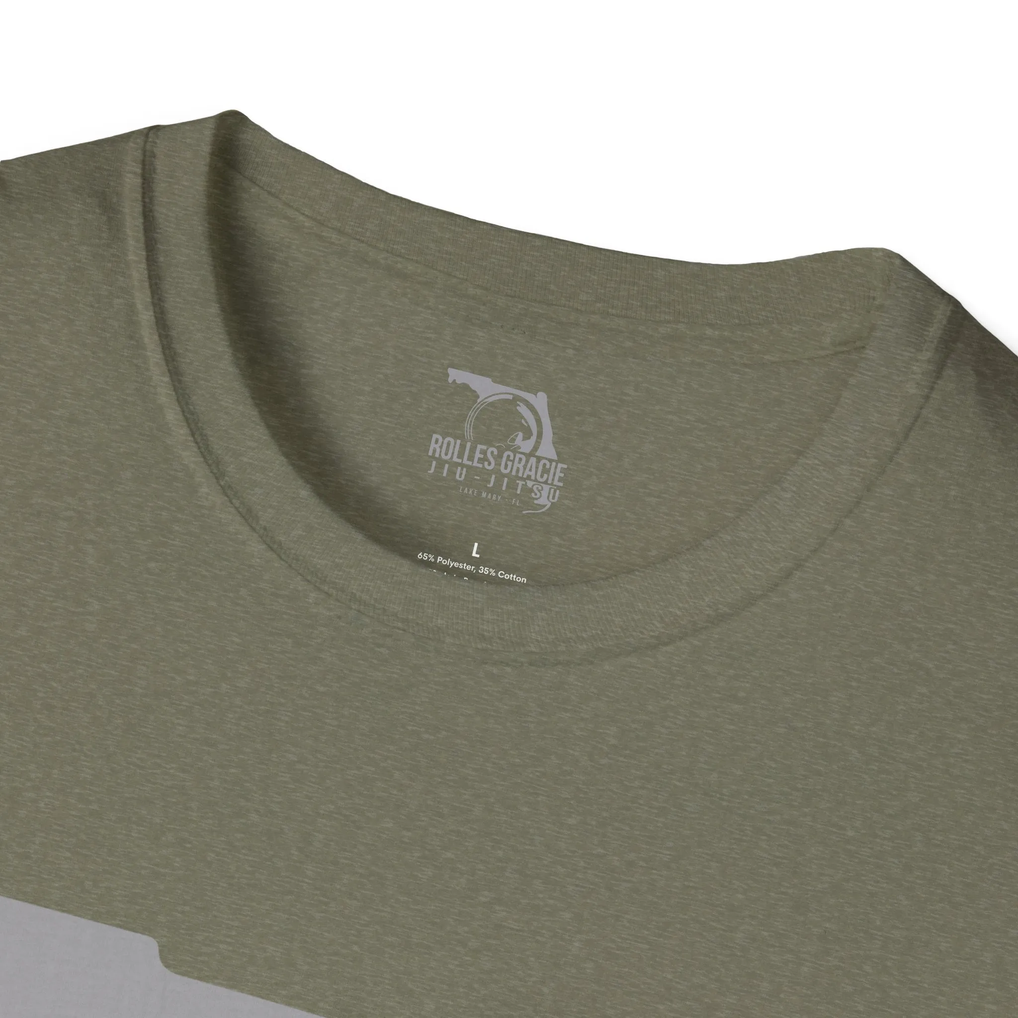 Rolles Gracie Lake Mary Jiu-Jitsu Unisex Softstyle T-Shirt