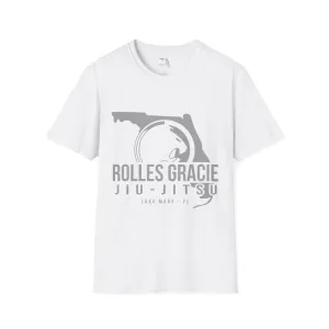 Rolles Gracie Lake Mary Jiu-Jitsu Unisex Softstyle T-Shirt
