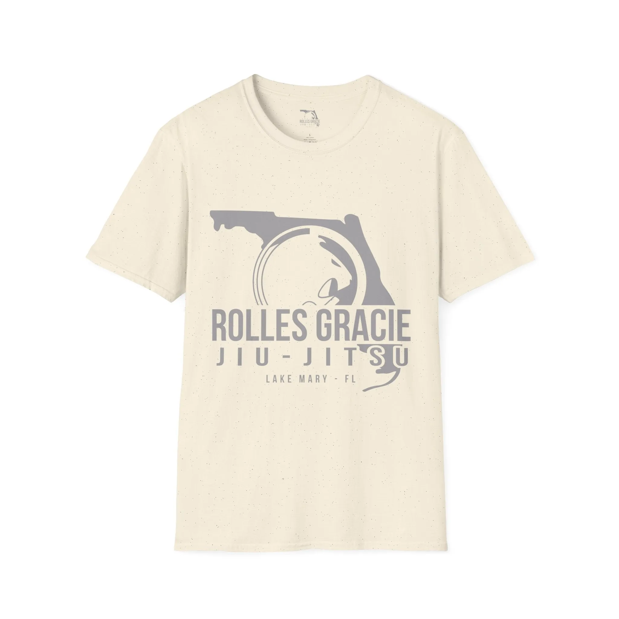 Rolles Gracie Lake Mary Jiu-Jitsu Unisex Softstyle T-Shirt