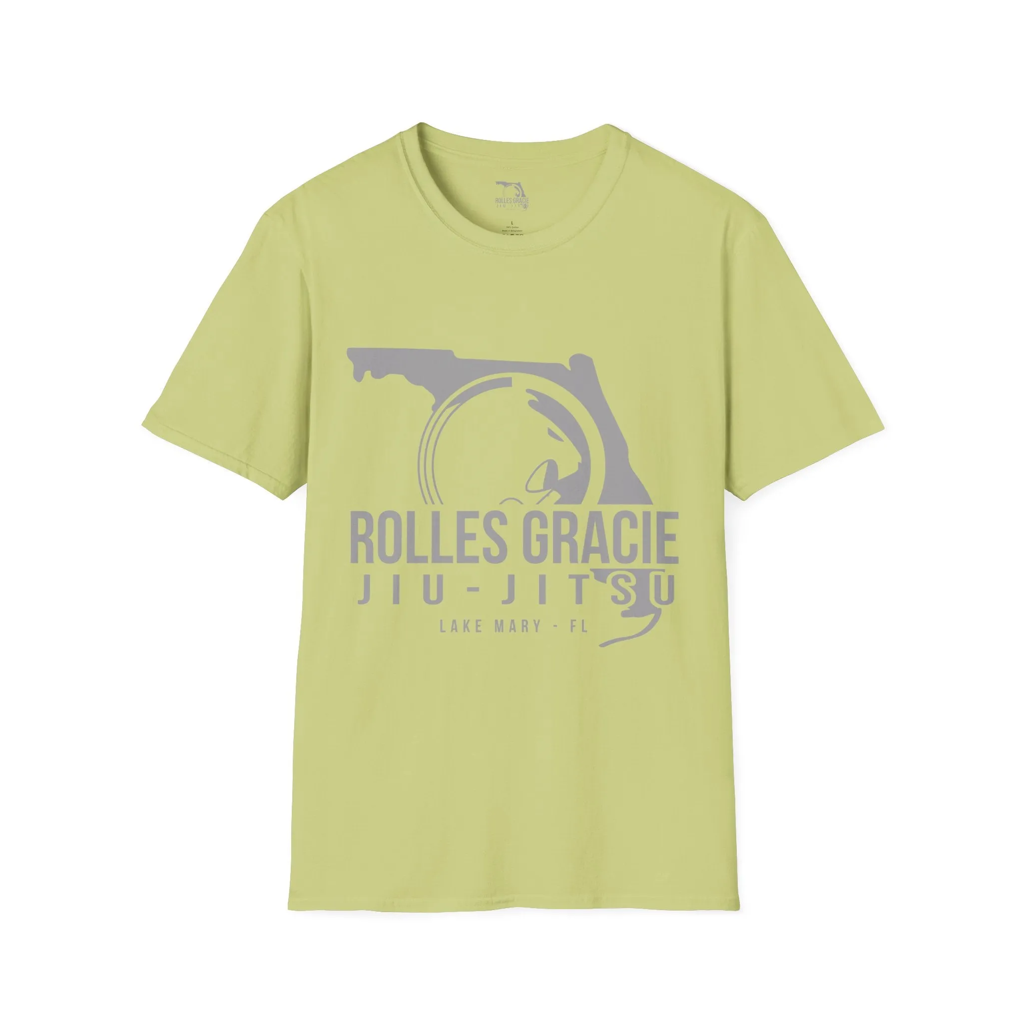 Rolles Gracie Lake Mary Jiu-Jitsu Unisex Softstyle T-Shirt