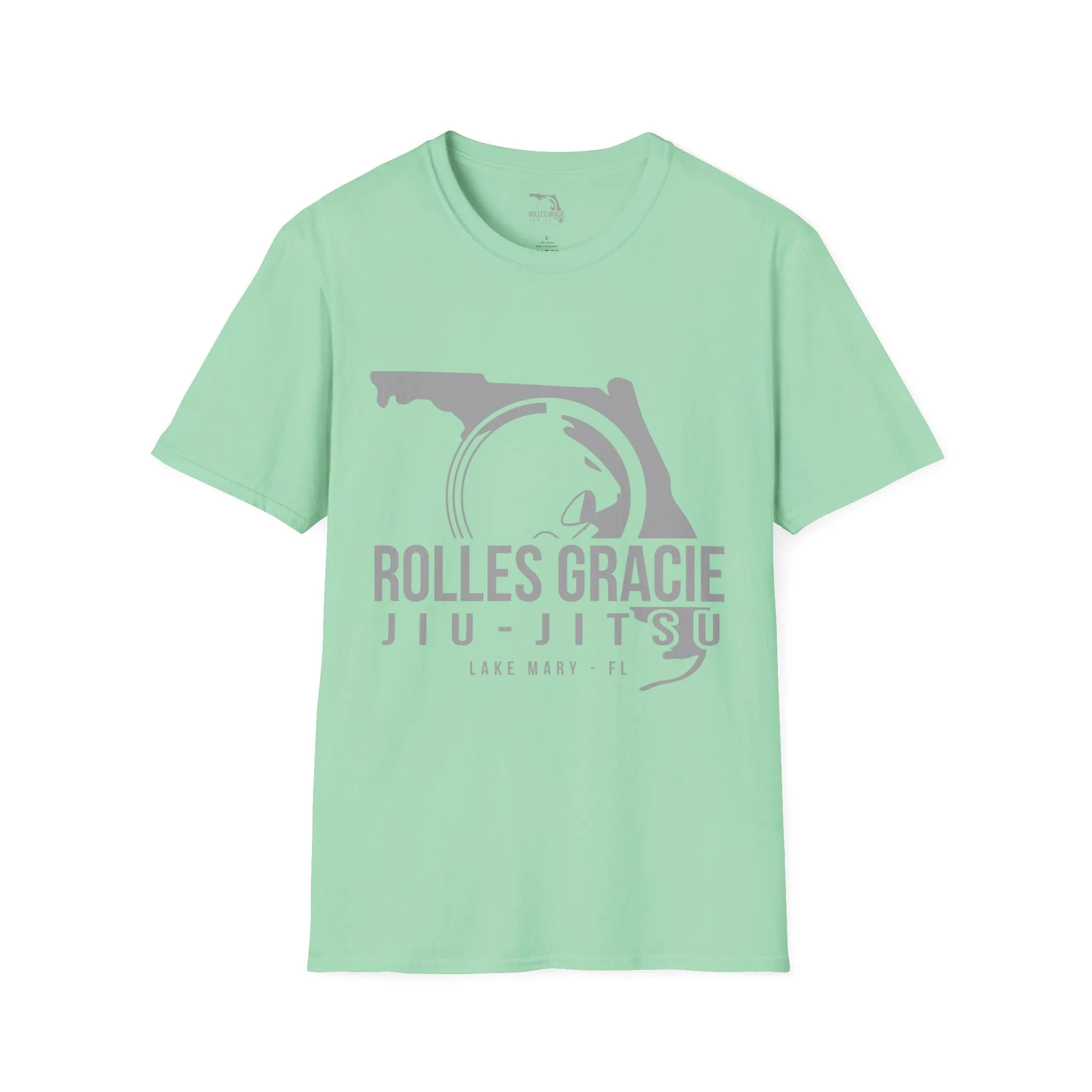 Rolles Gracie Lake Mary Jiu-Jitsu Unisex Softstyle T-Shirt