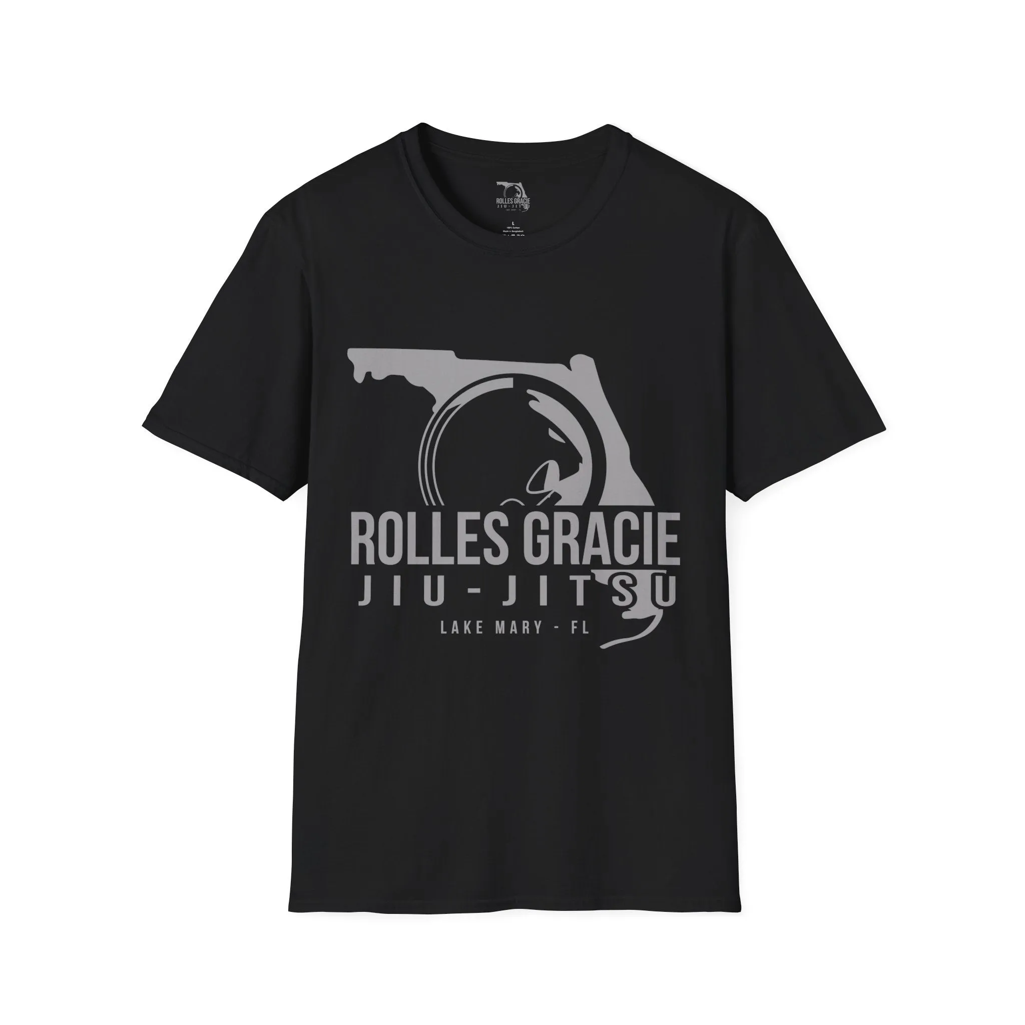 Rolles Gracie Lake Mary Jiu-Jitsu Unisex Softstyle T-Shirt