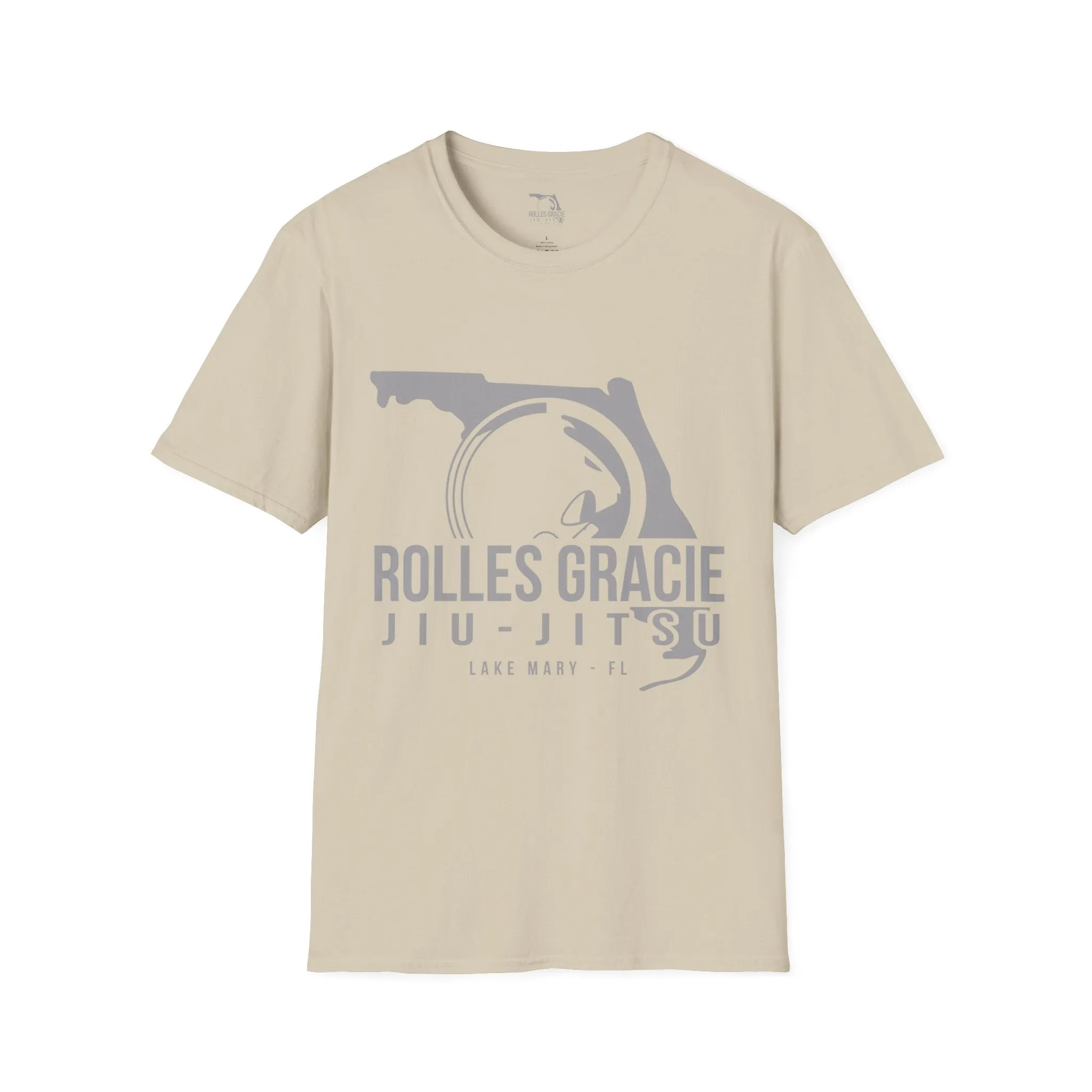 Rolles Gracie Lake Mary Jiu-Jitsu Unisex Softstyle T-Shirt