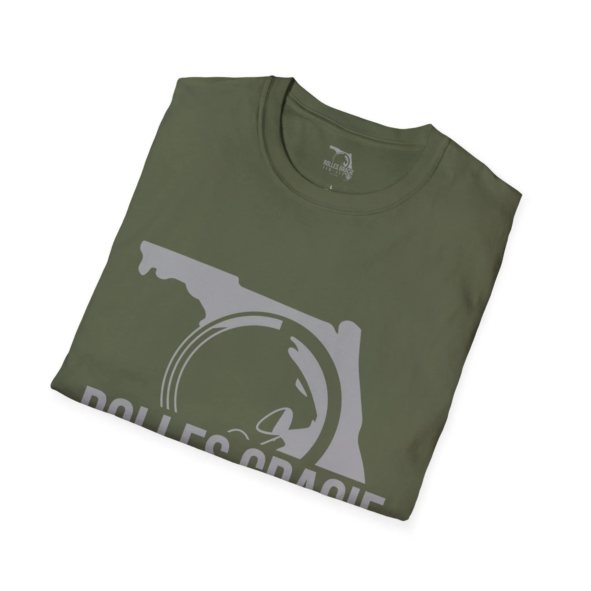 Rolles Gracie Lake Mary Jiu-Jitsu Unisex Softstyle T-Shirt