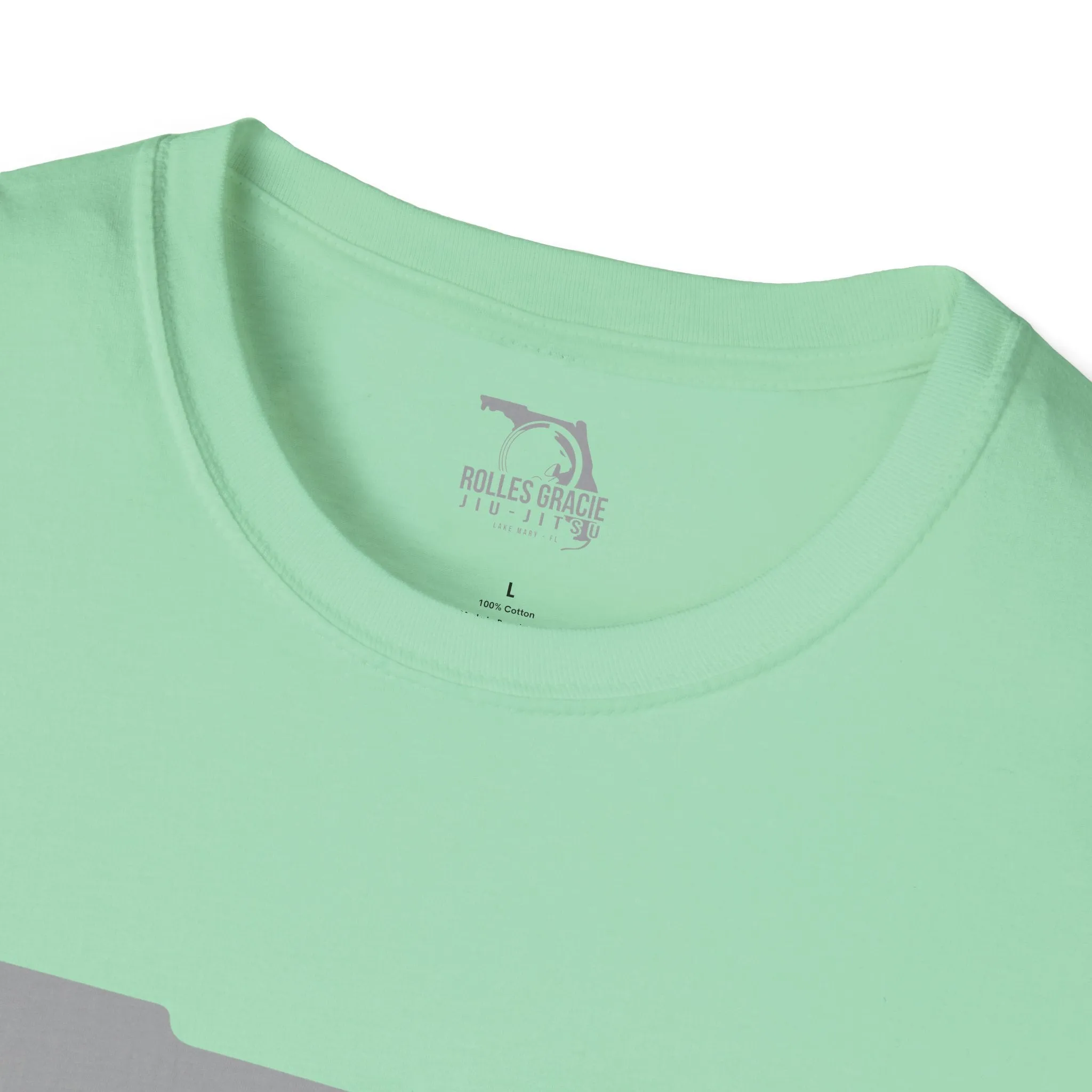 Rolles Gracie Lake Mary Jiu-Jitsu Unisex Softstyle T-Shirt
