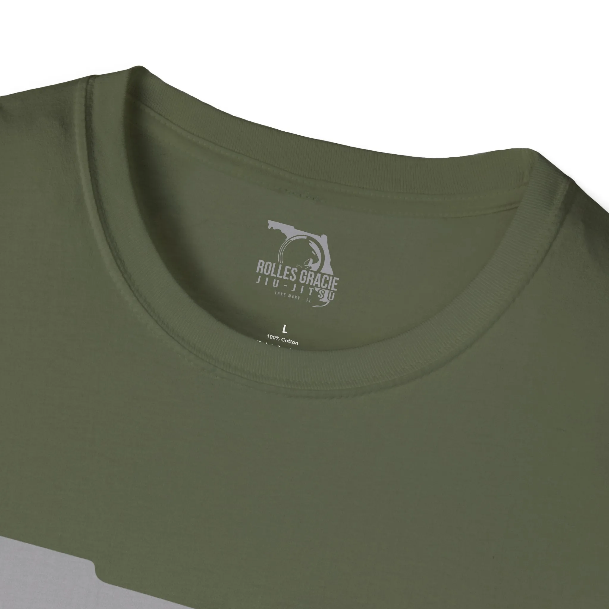 Rolles Gracie Lake Mary Jiu-Jitsu Unisex Softstyle T-Shirt