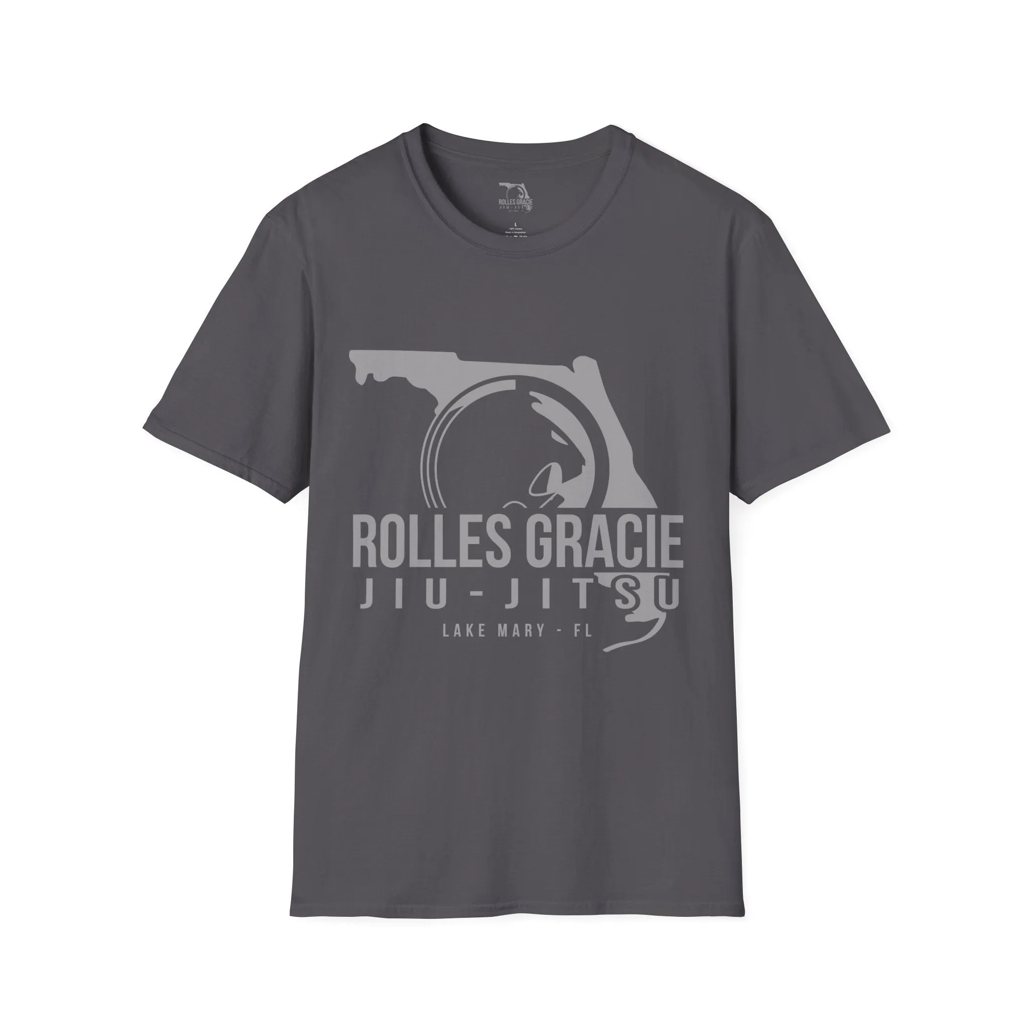 Rolles Gracie Lake Mary Jiu-Jitsu Unisex Softstyle T-Shirt